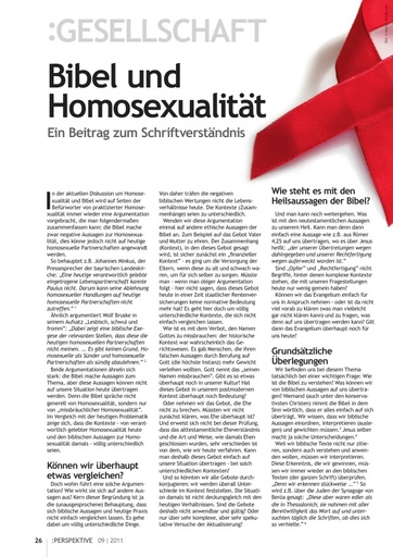 Perspektive 2011 09 bibel und homosexualitaet