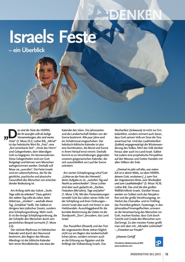 Perspektive 2013 09 israels feste